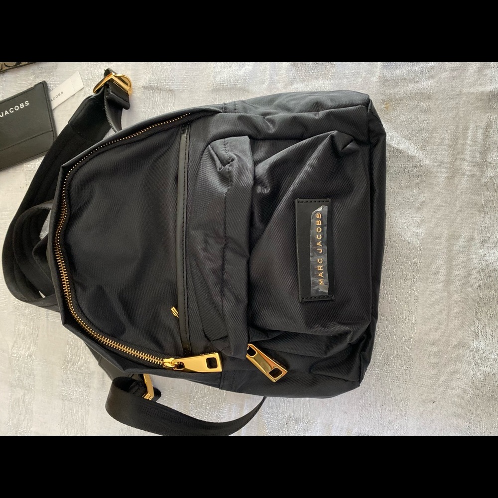 Marc Jacobs nylon varsity mini backpack NWT!!
